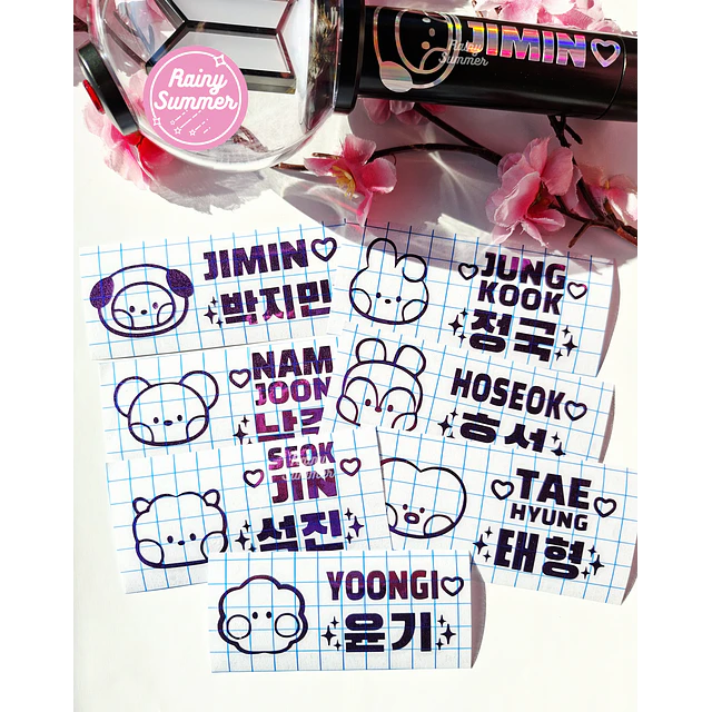 BT21 x BTS - STICKER VINILO