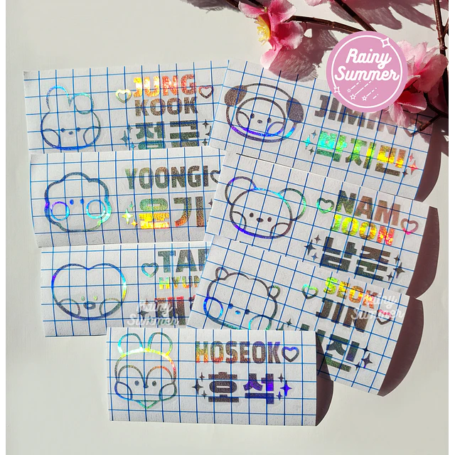 BT21 x BTS - STICKER VINILO