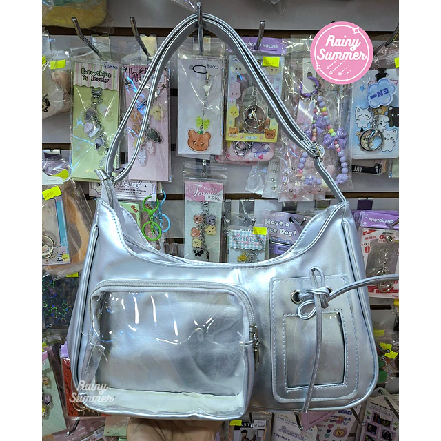 CARTERA Y2K - PLATEADA