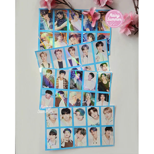 BTS - SET DE STICKERS TIPO ID
