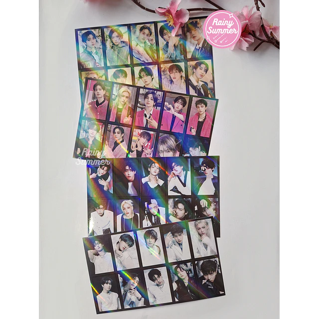 STRAY KIDS - SET DE STICKERS TIPO ID