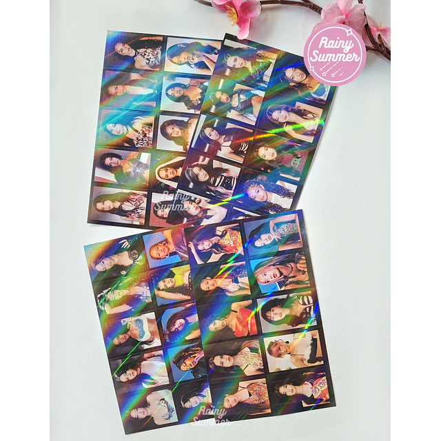 KATSEYE - SET DE STICKER TIPO ID