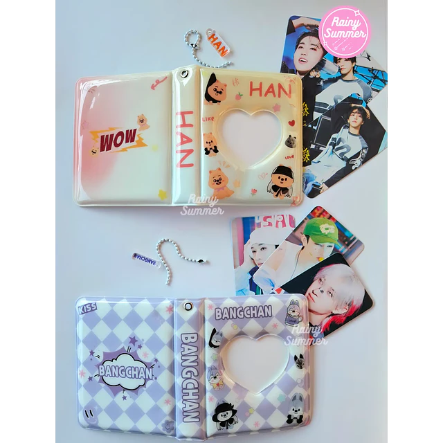 STRAY KIDS BANGCHAN, HAN - PHOTOCARD BINDER