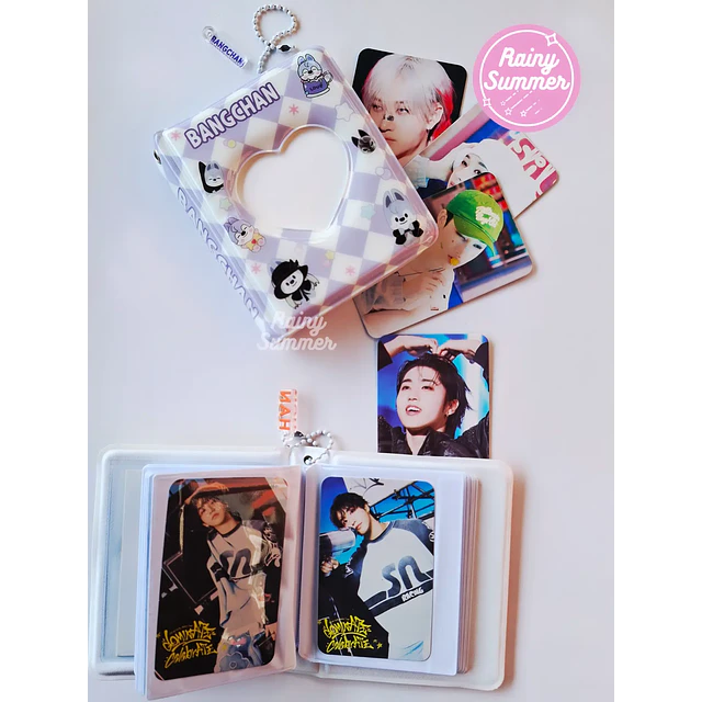 STRAY KIDS BANGCHAN, HAN - PHOTOCARD BINDER