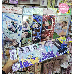 BTS - BANNERS HOLOGRÁFICOS (JUNGKOOK, JIMIN, TAE, HOSEOK, YOONGI)
