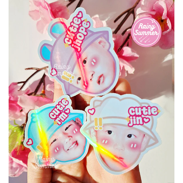 BTS BEBÉ X BT21 - STICKERS DE VINILO 