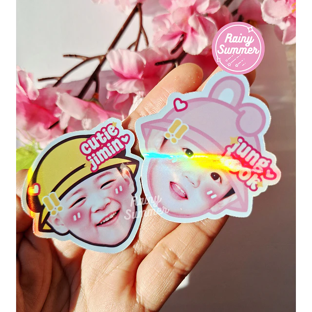 BTS BEBÉ X BT21 - STICKERS DE VINILO 