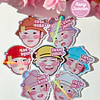 BTS BEBÉ X BT21 - STICKERS DE VINILO 