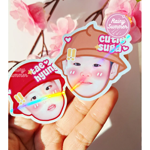 BTS BEBÉ X BT21 - STICKERS DE VINILO 