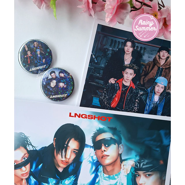 LNGSHOT - PÓSTERS & CHAPITAS