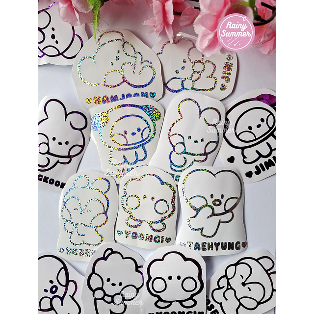 BT21 MININI - STICKERS DE VINILO (DECAL)