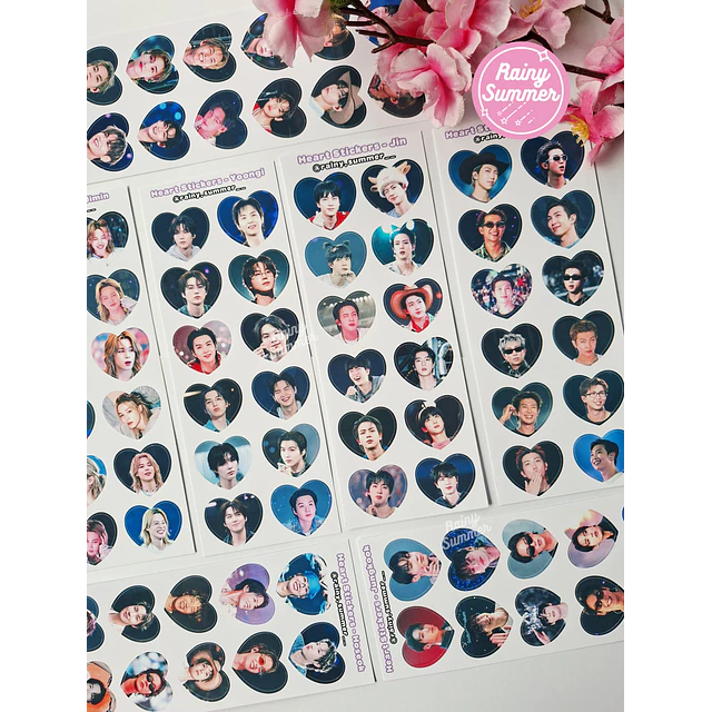BTS - HEARTSTICKERS 