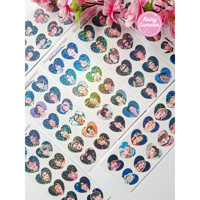 BTS - HEARTSTICKERS 
