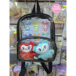 MINI MOCHILA TRANSPARENTE - CLEAR BAG
