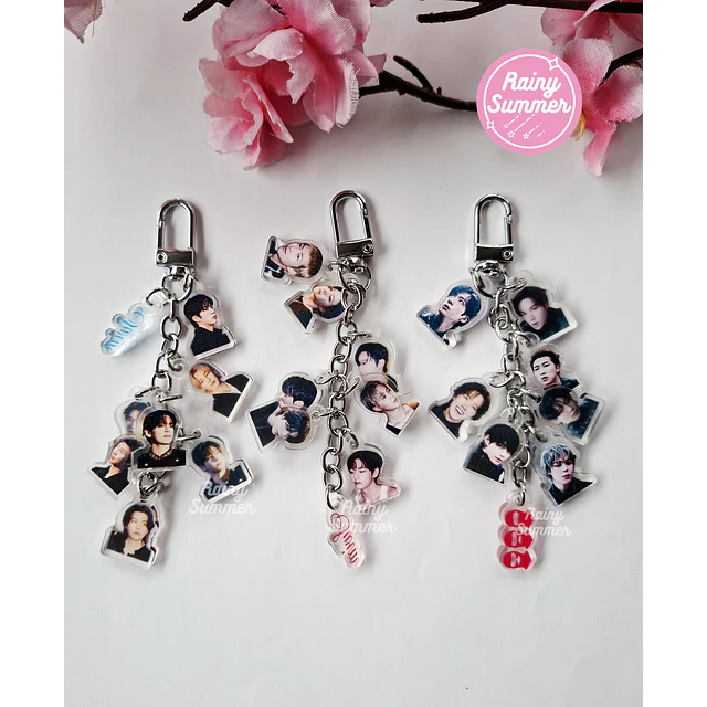 BTS - KEYCHAINS GRUPALES ARIRANG