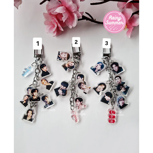 BTS - KEYCHAINS GRUPALES ARIRANG