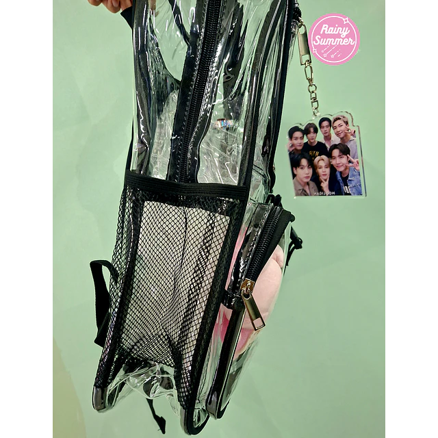 MOCHILA TRANSPARENTE PARA CONCIERTOS
