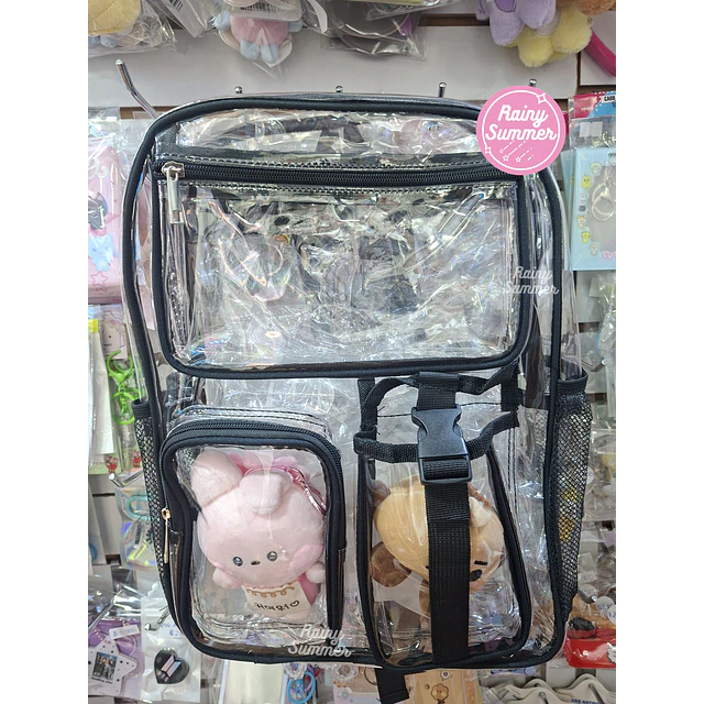 MOCHILA TRANSPARENTE PARA CONCIERTOS