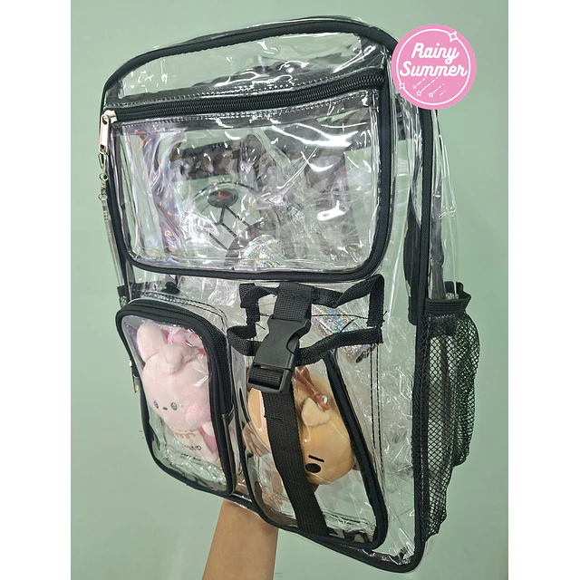 MOCHILA TRANSPARENTE PARA CONCIERTOS