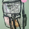 MOCHILA TRANSPARENTE PARA CONCIERTOS