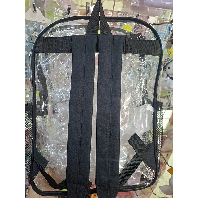 MOCHILA TRANSPARENTE PARA CONCIERTOS