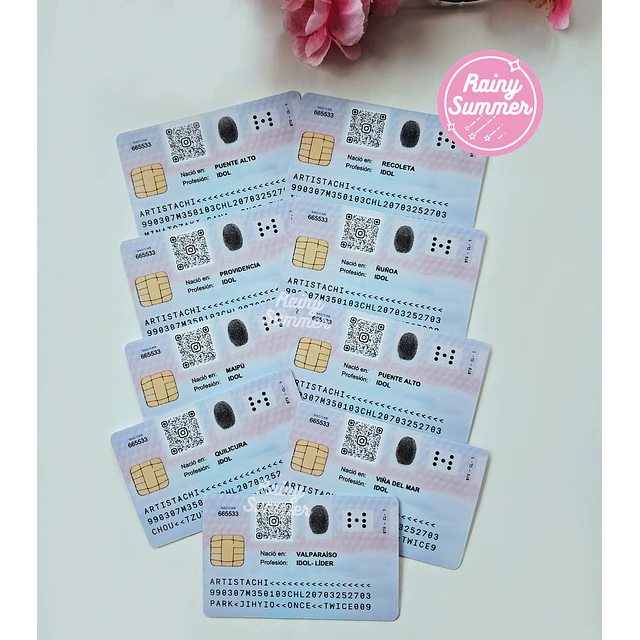 TWICE - CARNET CHILENOS (LOMOCARDS)
