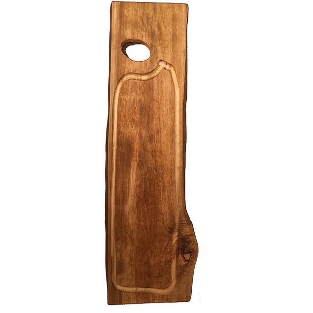 Tabla madera rústica gourmet Tolhuaca de 70cm