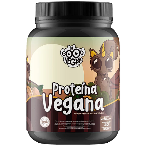 Proteína Vegana Avellana (1kg) -The Good Vegan