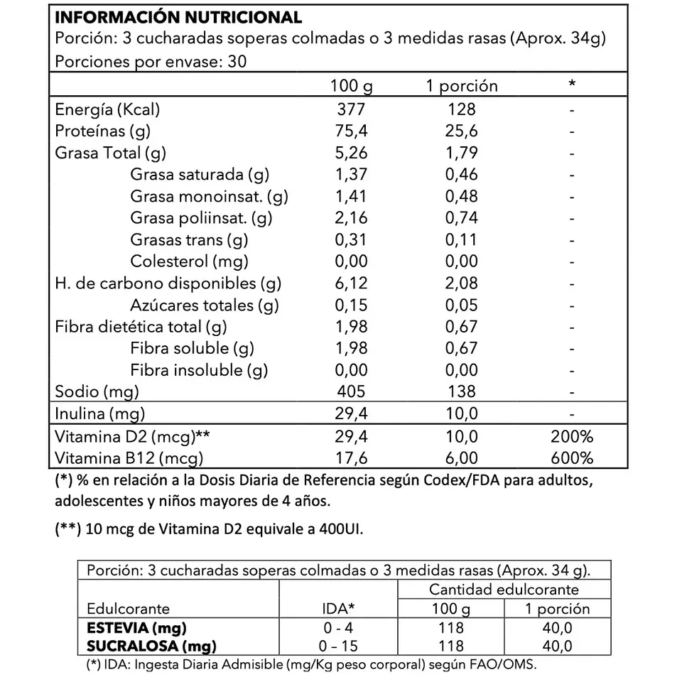 Proteína Vegana Chocolate (1kg) -The Good Vegan 6