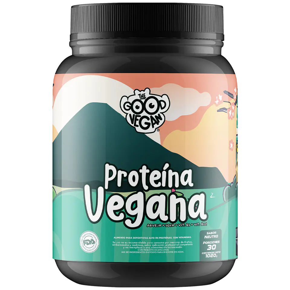 Proteína Vegana Sin Sabor (1kg) -The Good Vegan 1