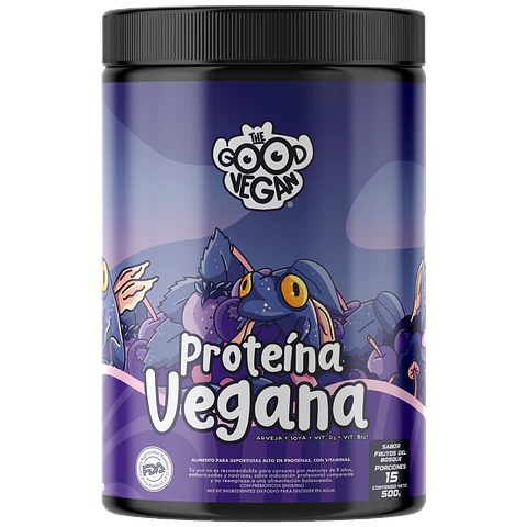 Proteína Vegana Frutos del Bosque (500g) - The Good Vegan