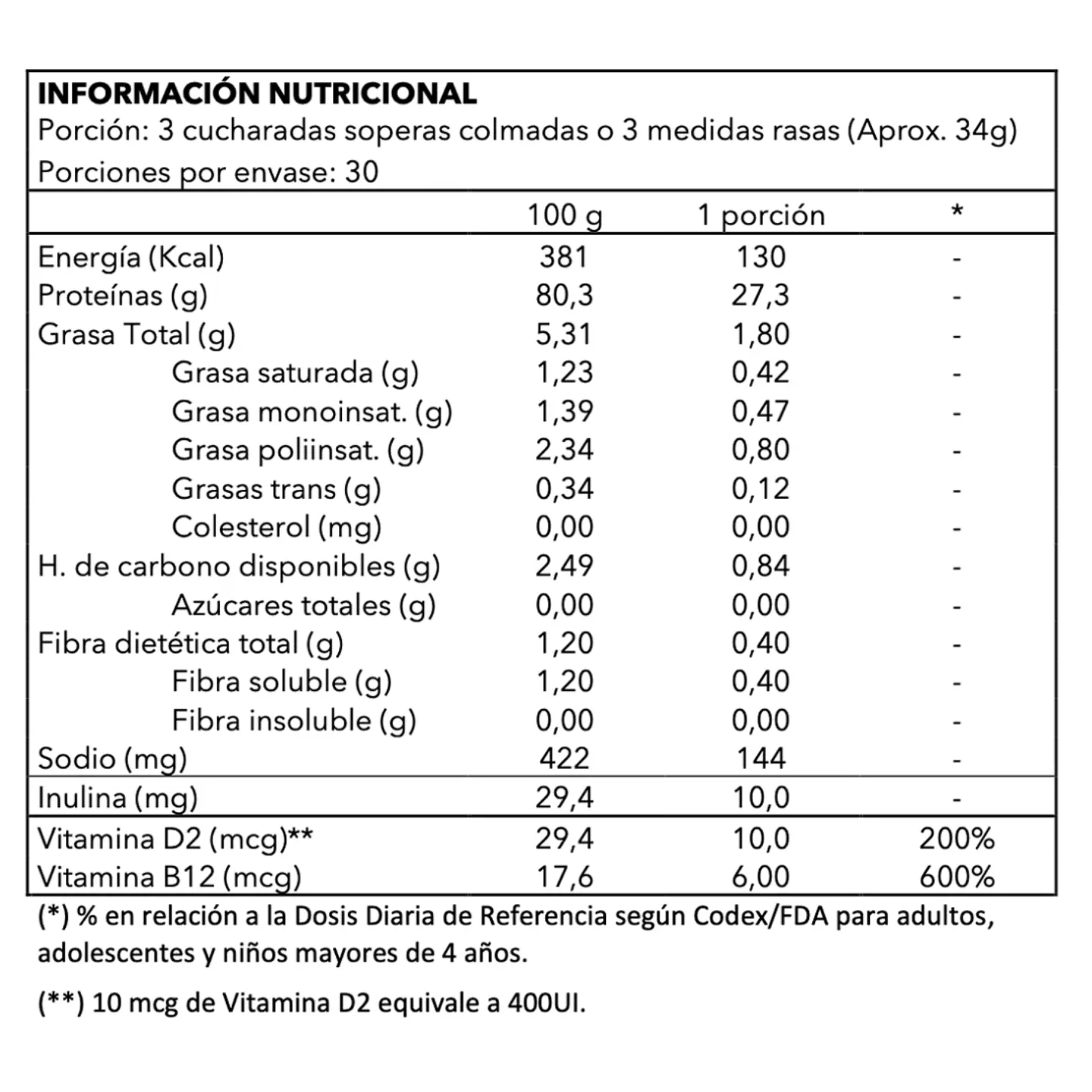 Proteína Vegana Neutro (500g) -The Good Vegan 6