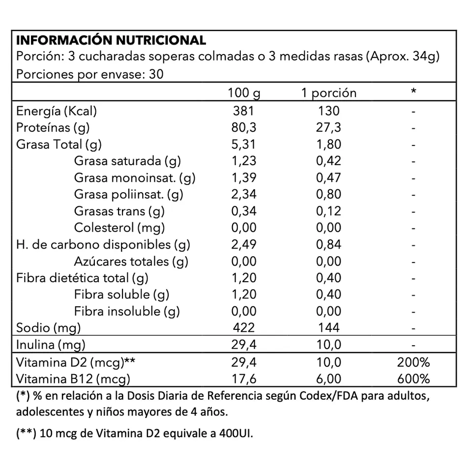 Proteína Vegana Neutro (500g) -The Good Vegan 6