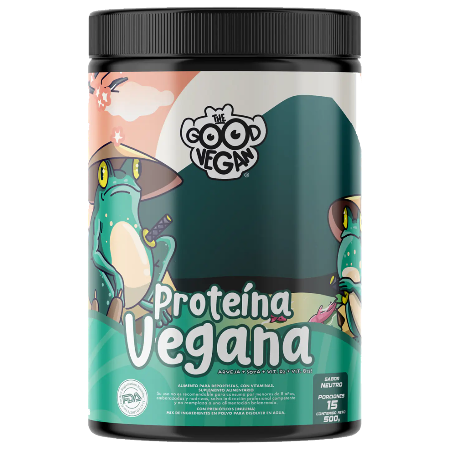Proteína Vegana Neutro (500g) -The Good Vegan 1