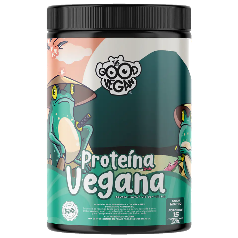 Proteína Vegana Neutro (500g) -The Good Vegan 1