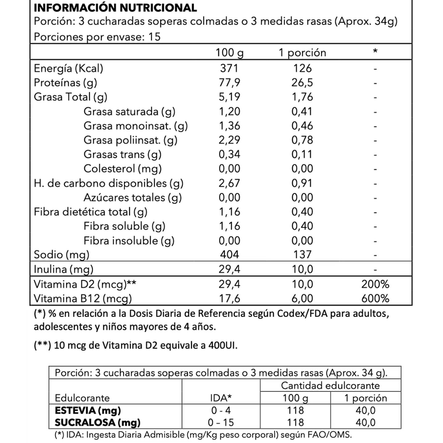Proteína Vegana Mango (500g) -The Good Vegan  6