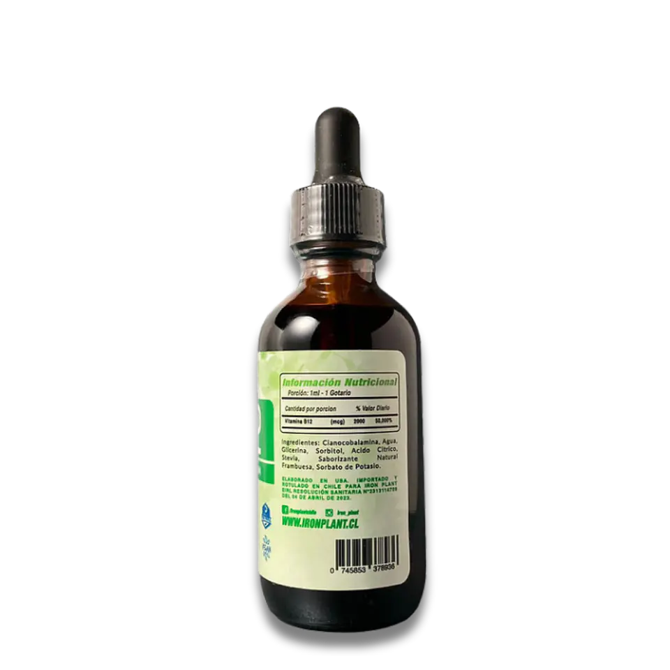 Vitamina B12 en gotas (2.000 mcg) 3