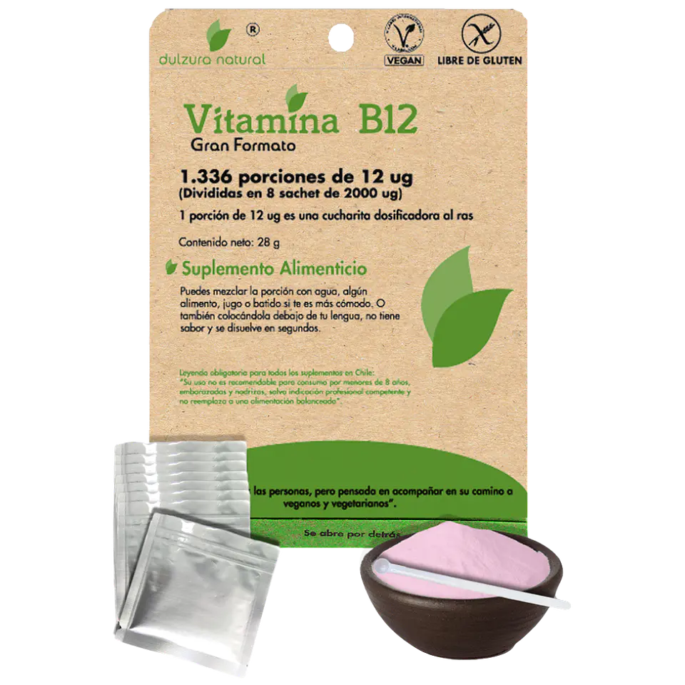 Vitamina B12 - Dulzura Natural (dosis semanal o diaria) 1