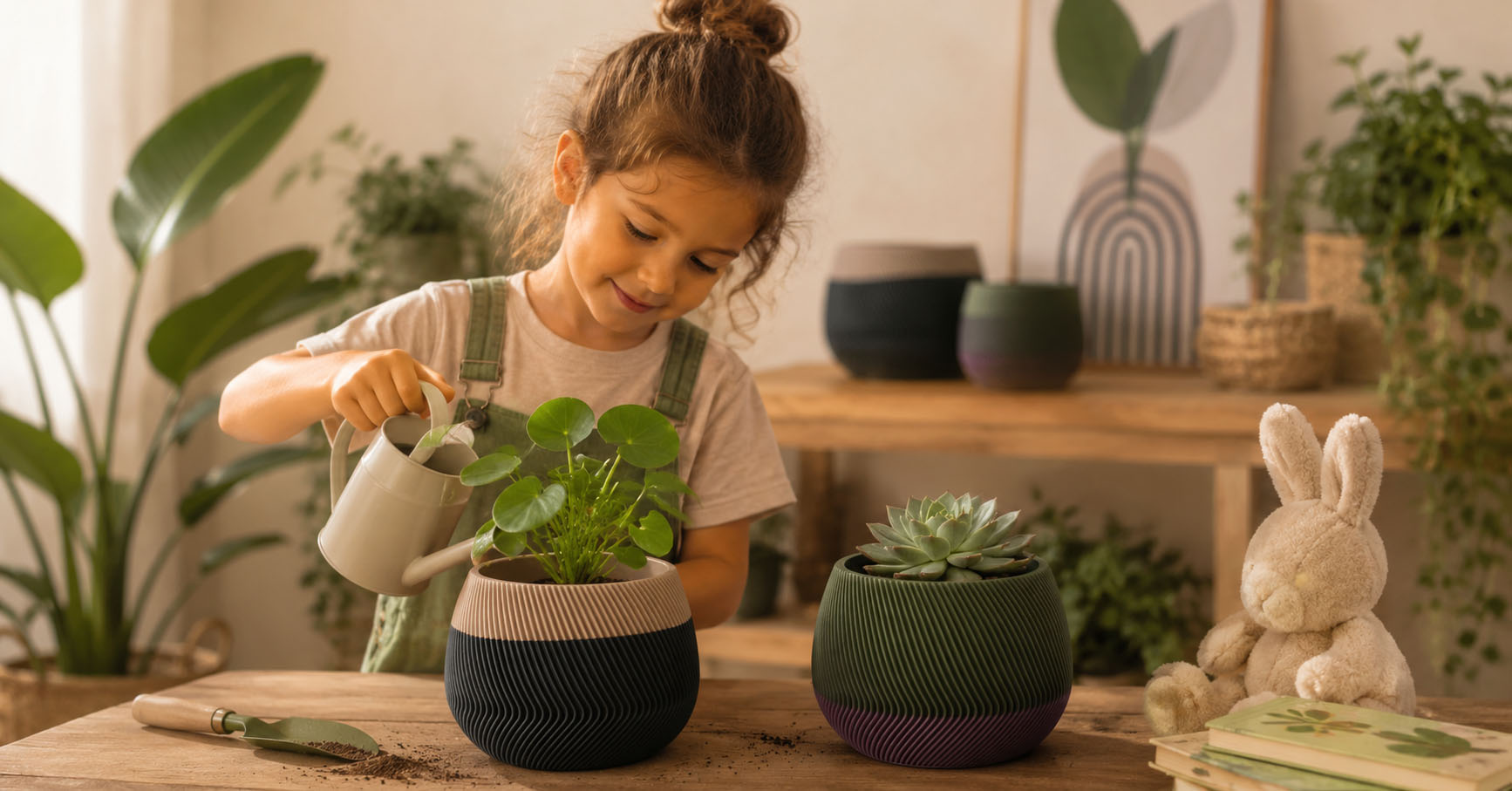 Crianças e Plantas: Pequenas Lições da Natureza para Crescer em Família