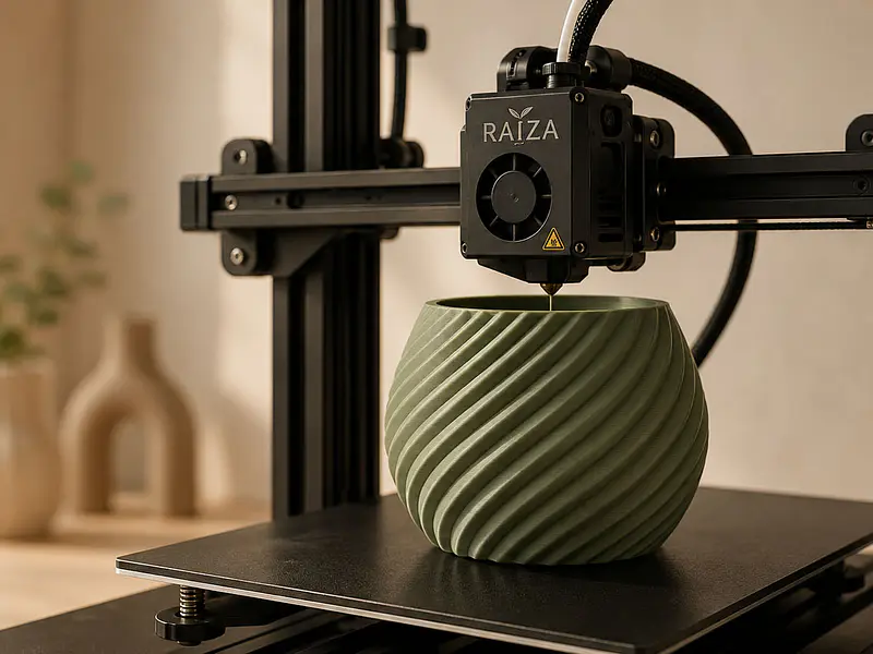 O Futuro da Decoração Já Chegou: Como a Impressão 3D Está a Transformar as Nossas Casas