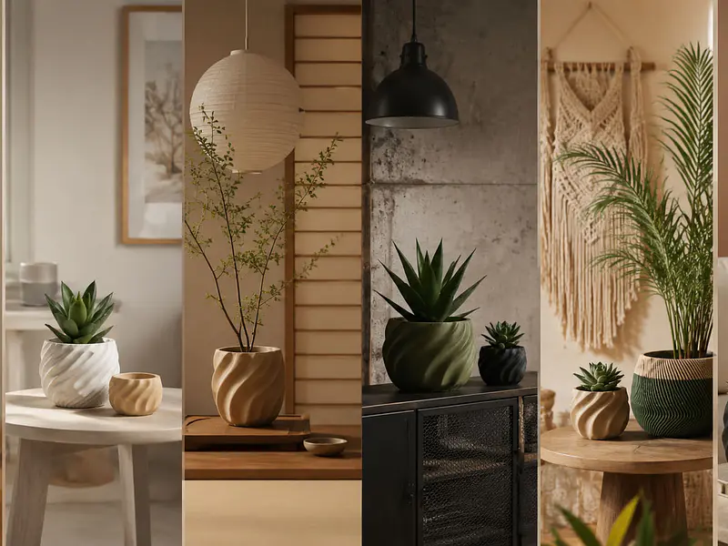 Como Combinar Vasos com Diferentes Estilos de Decoração
