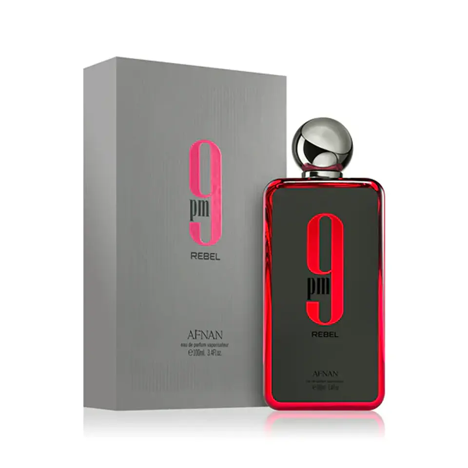 Afnan 9 PM Rebel EDP 100 ML Hombre 1