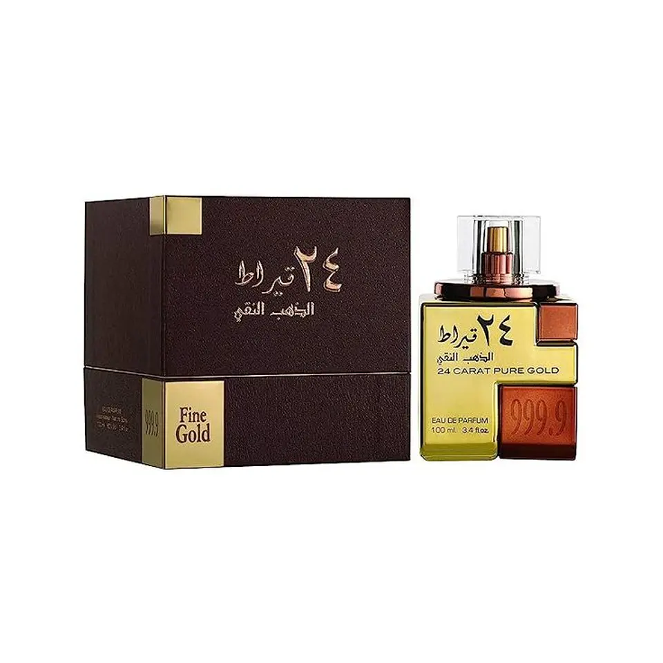 Lattafa 24 Carat Pure Gold EDP 100 ML Unisex 1
