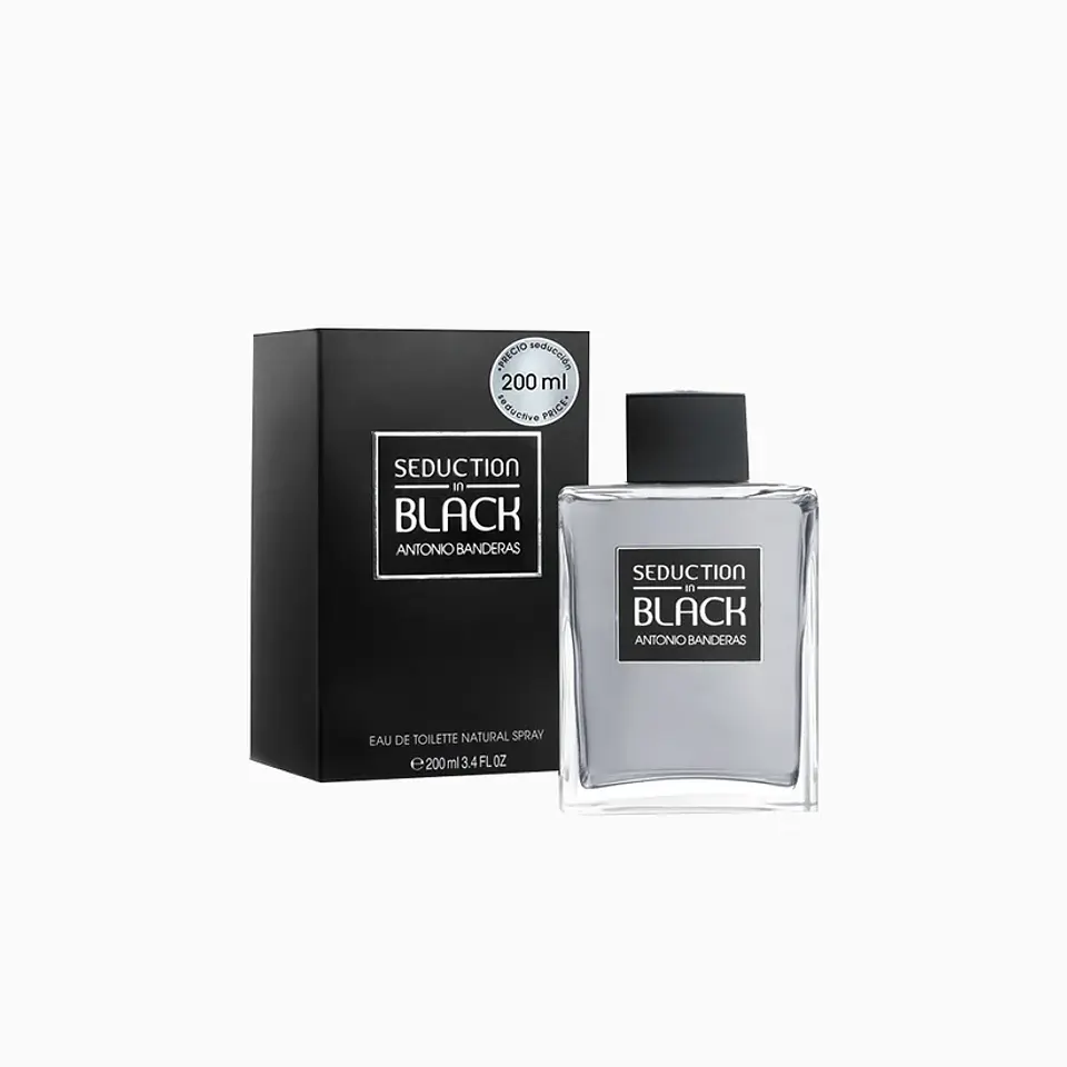 Antonio Banderas Seduction in Black EDT 200 ML Hombre 1