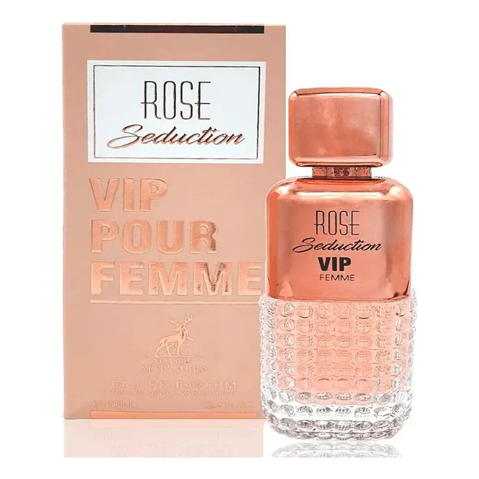 Maison Alhambra Rose Seduction VIP EDP 100 ML Mujer 1