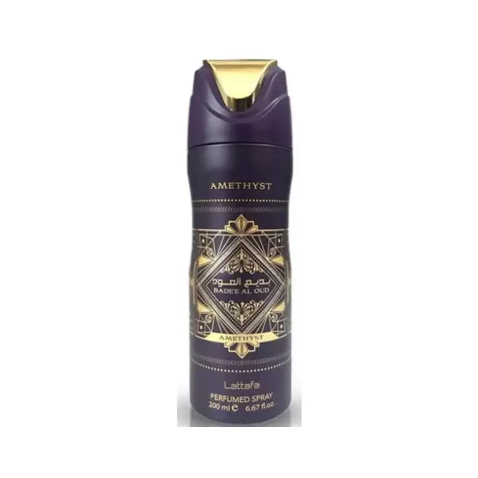 Lattafa Badee Al Oud Amethyst Desodorante Perfumed Spray 200 ML 1