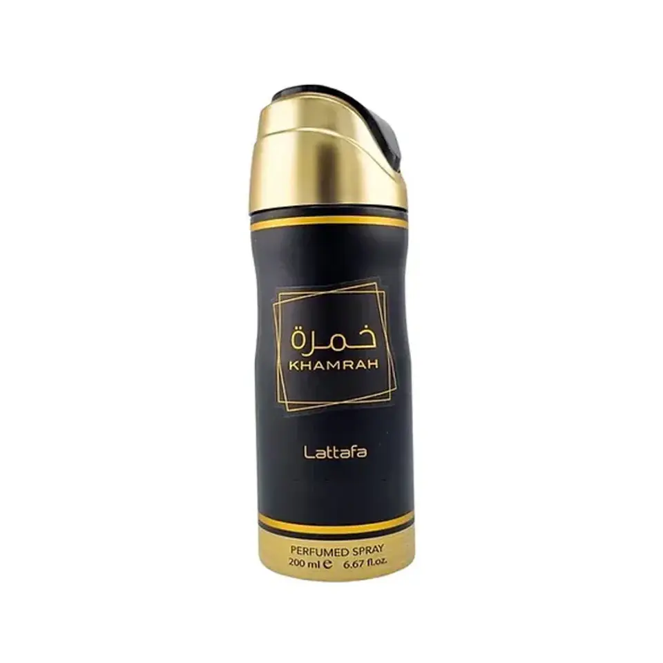 Lattafa Khamrah Desodorante Perfumed 200 ML 1