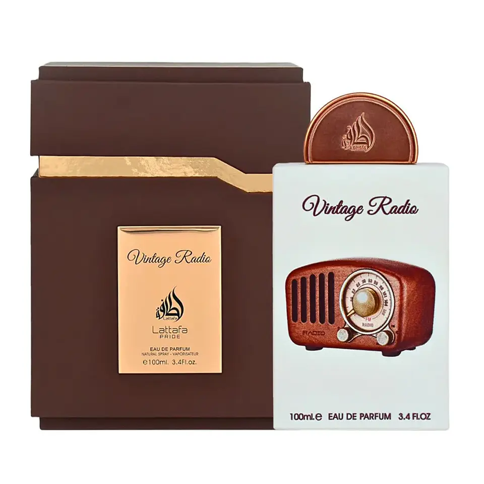 Lattafa Vintage Radio EDP 100 ML Unisex 1
