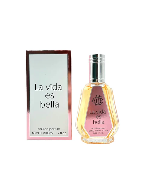 Fragrance World La Vida Es Bella EDP 50 ML Mujer