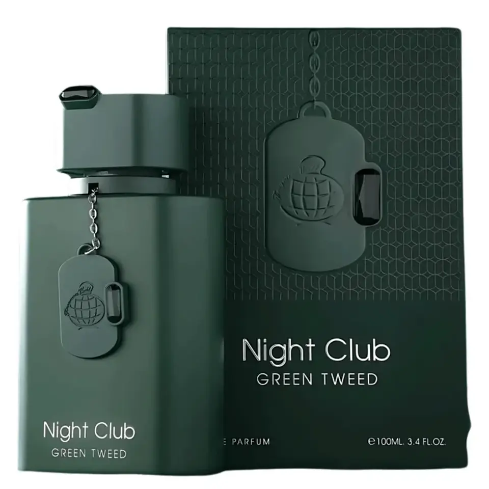 Fragrance World Night Club Green Tweed EDP 100 ML Hombre 1